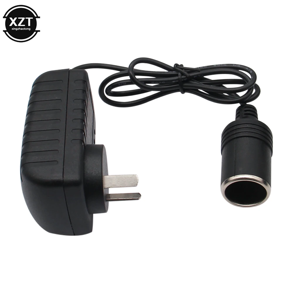 24W Car Cigarette Lighter Accessories 220V to 12V 2A Household Converter Cigarette Lighter Socket Adapter Car Charging Tester