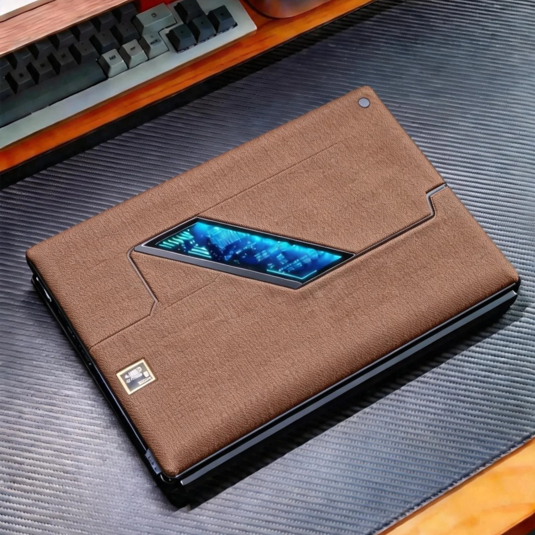 ASUS ROG Flow Z13 (2025) GZ302 GZ302EA용 PU 천 프리컷 스크래치 방지 비닐 스티커 스킨 프로텍터