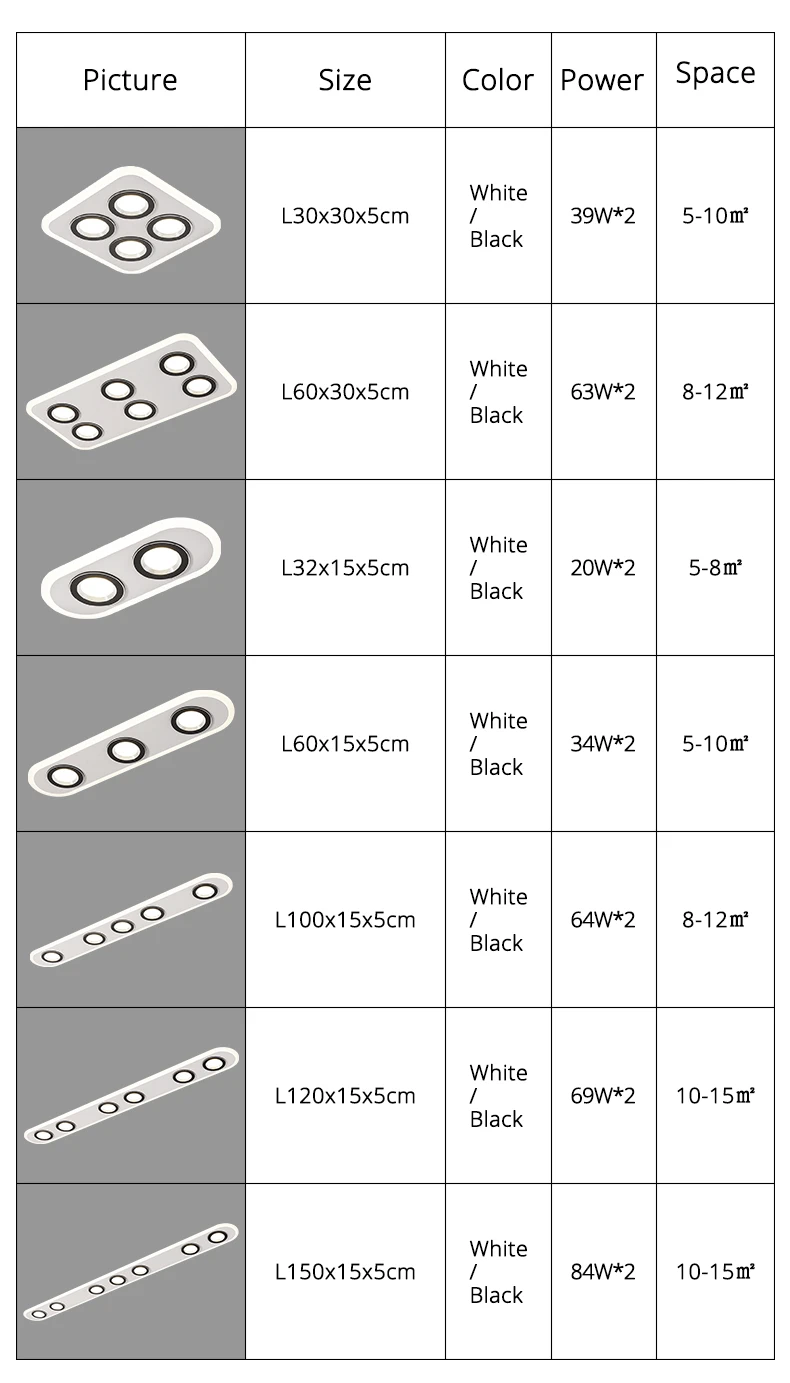 Description Picture 4 of itemLiving Room Lamp LED Chandeliers Lights for Study Room Hanging Lamp For Ceiling Indoor Lighting Room Decor Lustres spotlight