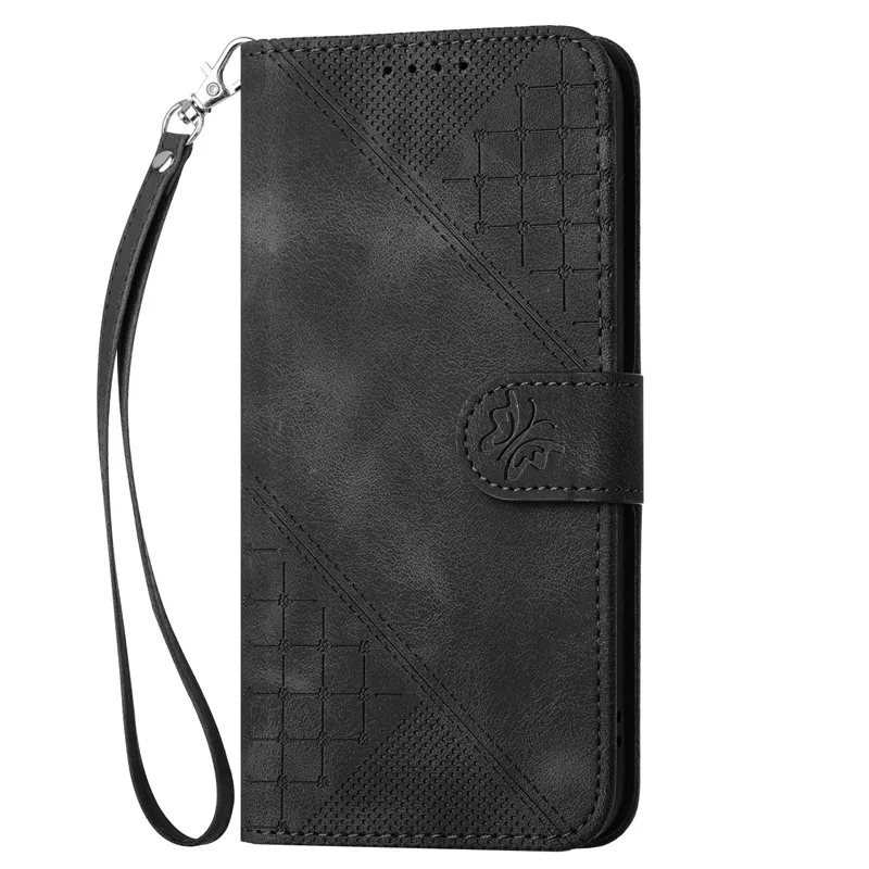 Floral Leather Wallet Phone Case with Card Holder and Flip Cover