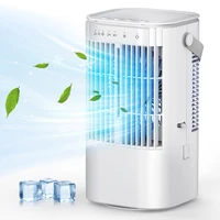 Le refroidisseur d'air de bureau possède trois vitesses de ventilateur réglables, un fonctionnement silencieux et une conception compacte et portable. Il peut être utilisé comme climatiseur personnel dans les chambres, les bureaux et les maisons, et est particulièrement adapté aux peaux sèches en été. 1