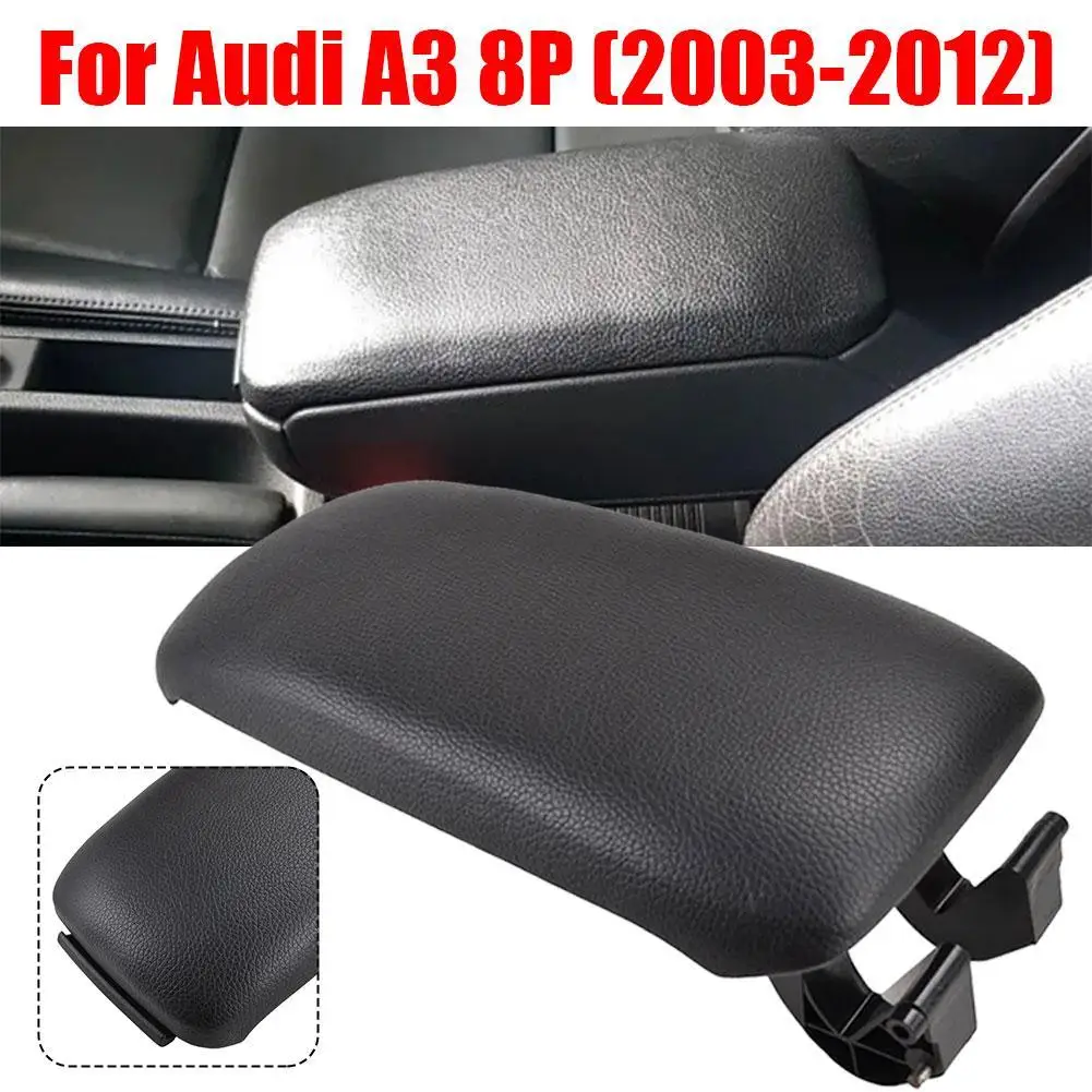 Coperchio Bracciolo Console Centrale In Pelle Morbida Per Audi A1 2012-2018, Ricambio 8X0864245B - 2