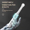 Jianpai Adult Black White Classic Acoustic Electric Toothbrush Adult 5-Gear Mode USB Charging IPX7 Waterproof Acoustic Electric 3