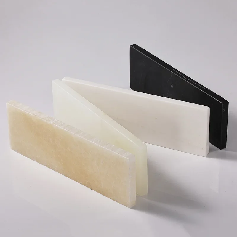 1pc Sample Factory Price 30x10CM Natural Marble Onyx Jade Tray Rectangular Plate Ornament Storage Tray 4