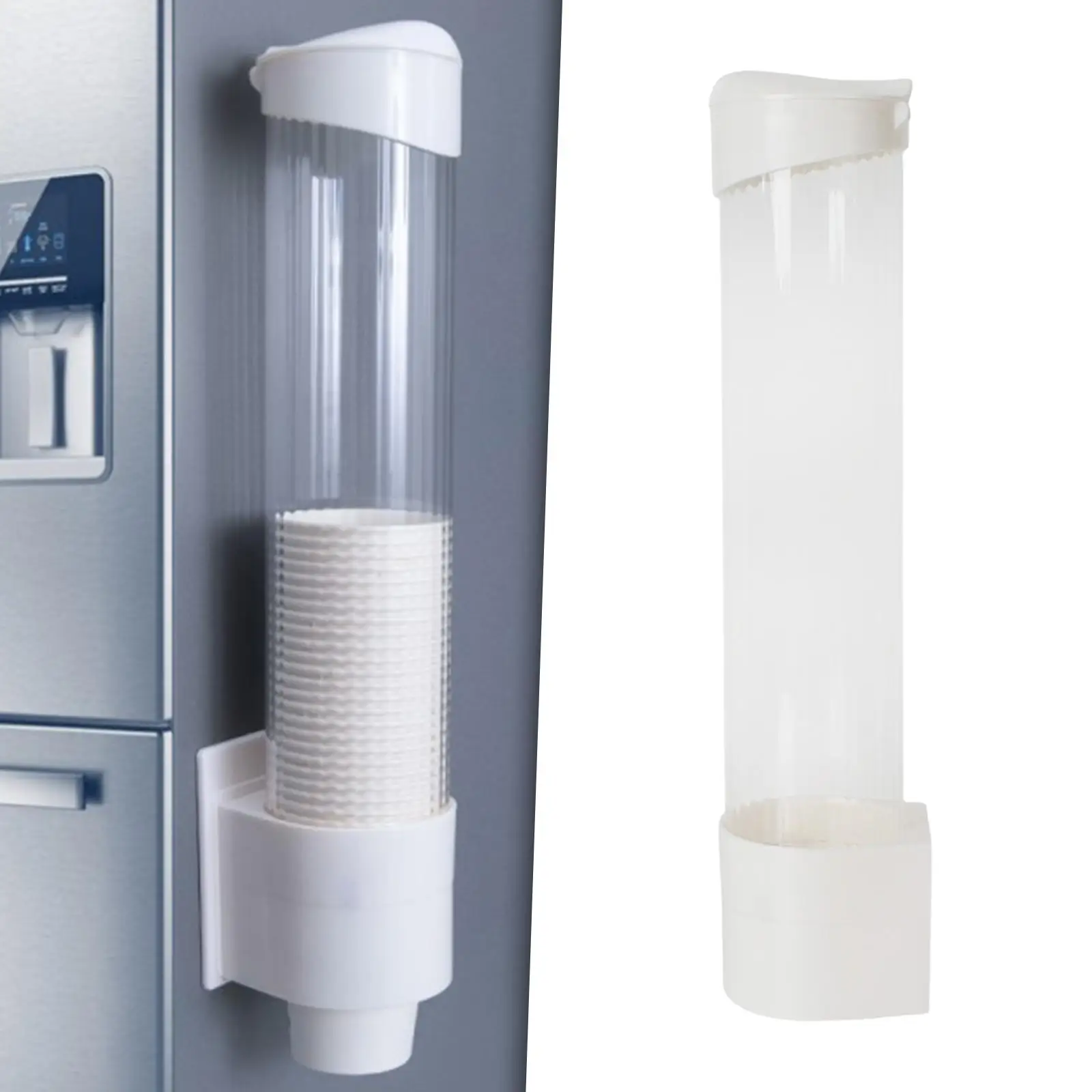 Cup Dispenser Cup Storage Rack Water Cooler Cup Holder for Home Office Gym