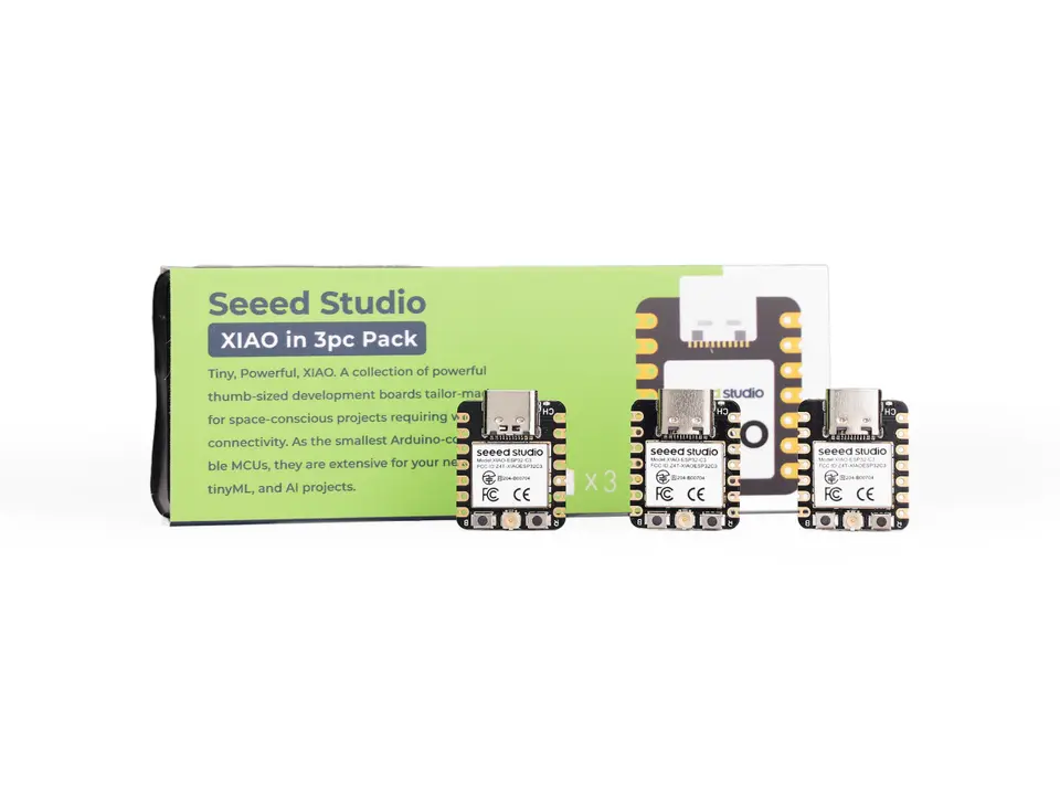 3PCS Pack XIAO ESP32C3 Mini Development Board ESP32 C3 Dev Module WiFi BlE5.0 RISC-V for Arduino IDE, MicroPython, CircuitPython image 3