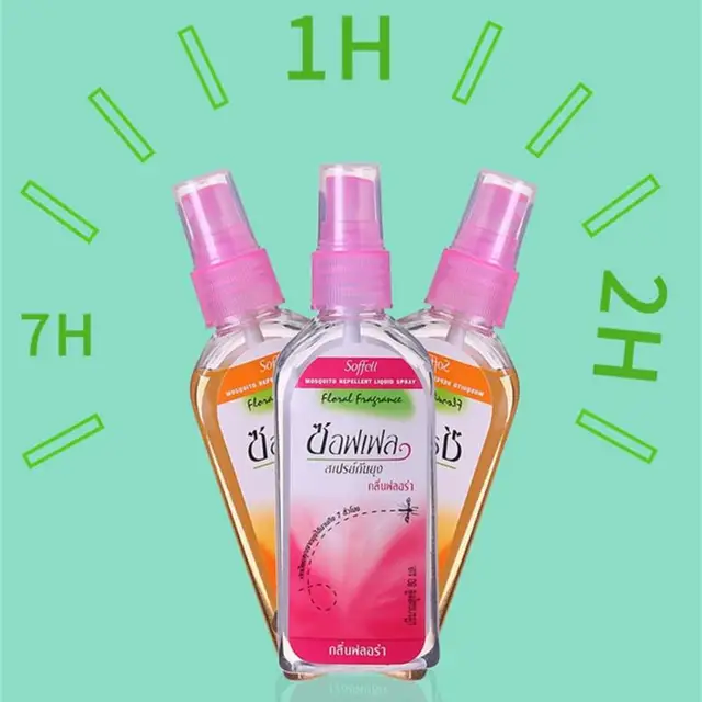 80 Ml Szúnyog Spray-T Thaiföld Növény Szériaellenes Harapás Duzzadó Viszketés Szúnyogriasztó Folyékony Spray Testkártya Gyilkosához - Image 3