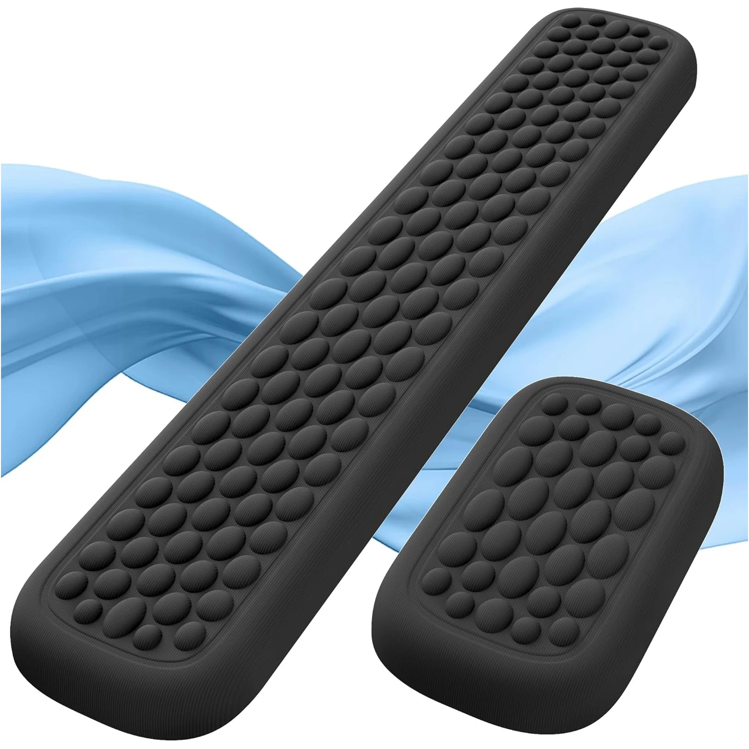 Keyboard and Mouse Wrist Rest Pad Padded Memory Foam Hand Rest Support for Office Computer Laptop