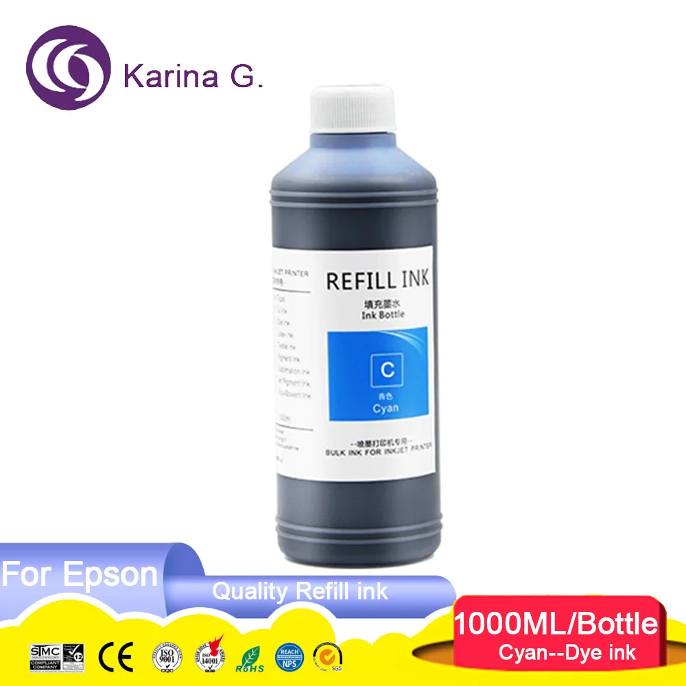 1000ML/bottle 312XL 314XL 378XL 478XL T0821 T0791 85N Refill Dye Ink for  Expres