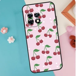 Black Pink Cherry Phone Case for OnePlus Nord N100 (OO41089)