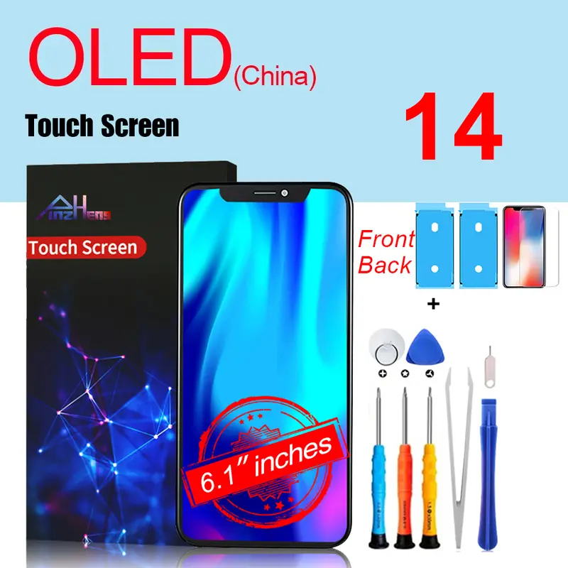 PINZHENG High Quality Screen INCELL LCD OLED For iPhone 14 Pro 15 Plus 13 Pro Max Displays For iPhone Replacement With Tools - Image 21