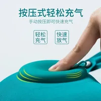 Travel Pillows Inflatable Super Light Portable Neck Pillow U-Shape Automatic Inflatable Cervical Vertebr Pillow 02 2