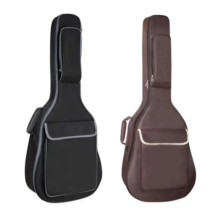 

36 39 40 41 Inch Guitar Gig Bag 12mm Padding Soft Guitar Case For Acoustic Classical Guitars Waterproof Bag Back Hanger Loop