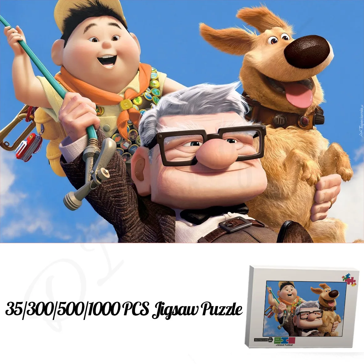 

Пазлы с персонажами из мультфильма «Up Full», Disney 35, 300, 500, 1000, деревянные головоломки с персонажами из мультфильмов для детей и взрослых, игрушки и хобби