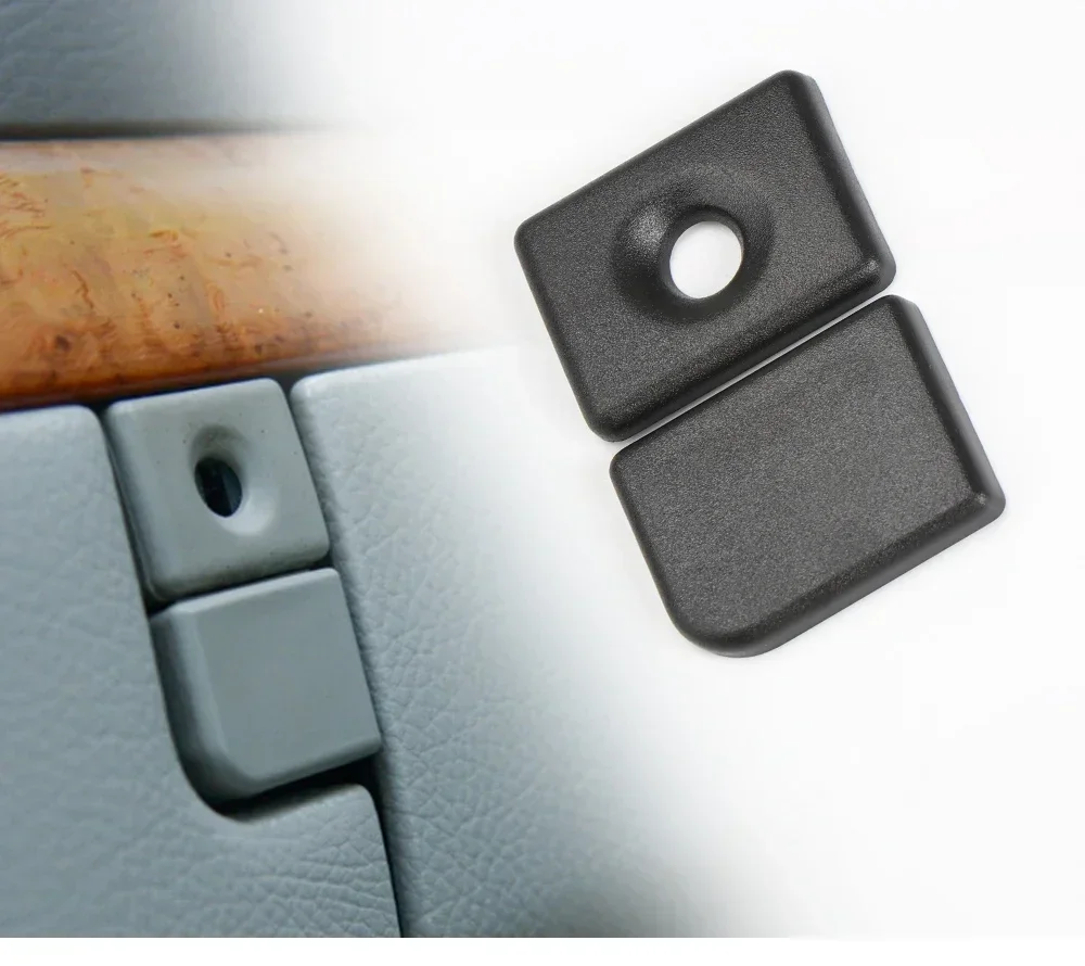 Auto Handschuh fach Griff abdeckung Deckel Verriegelung schalter Knopf abdeckung für Mercedes W220 s Klasse – Detail 1