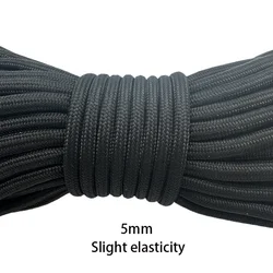Versatile Multi - Diameter Paracord for Outdoor and DIY Projects (5mm Black)