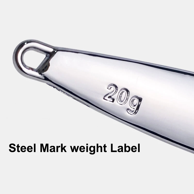 Burle hochwertige Metall Zink legierung Metall Jigging Angel köder 3d Augen Fisch Fisch Köder Blei Jig Angel köder exquisit – Detail 4