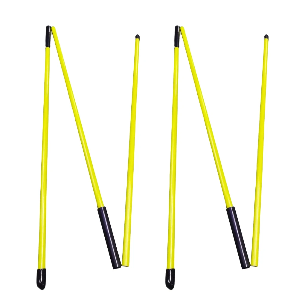 

2 Pcs Golf Direction Indicator Stick Collapsible Alignment Practice