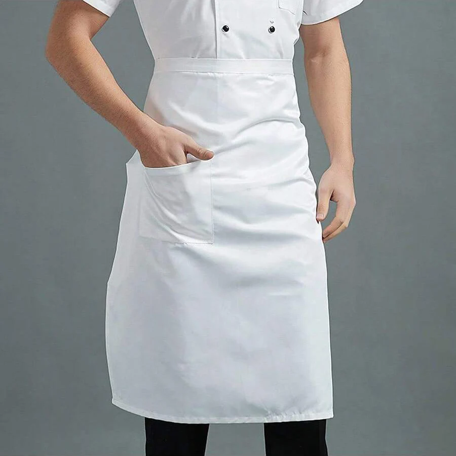 Chef Apron Half Body Restaurant Kitchen Work 1Pc