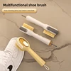 Hot Sale Multi Function Liquid Filled Shoe Brush Household Shoe Cleaning Brush Soft Bristles Easy Operate Long Handle Shoe Brush 1