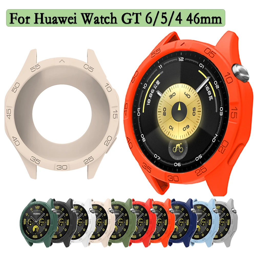 Ultra-Durable Soft Silicone Protective Watch Case - Hollow Design for Enhanced Flexibility and Style
