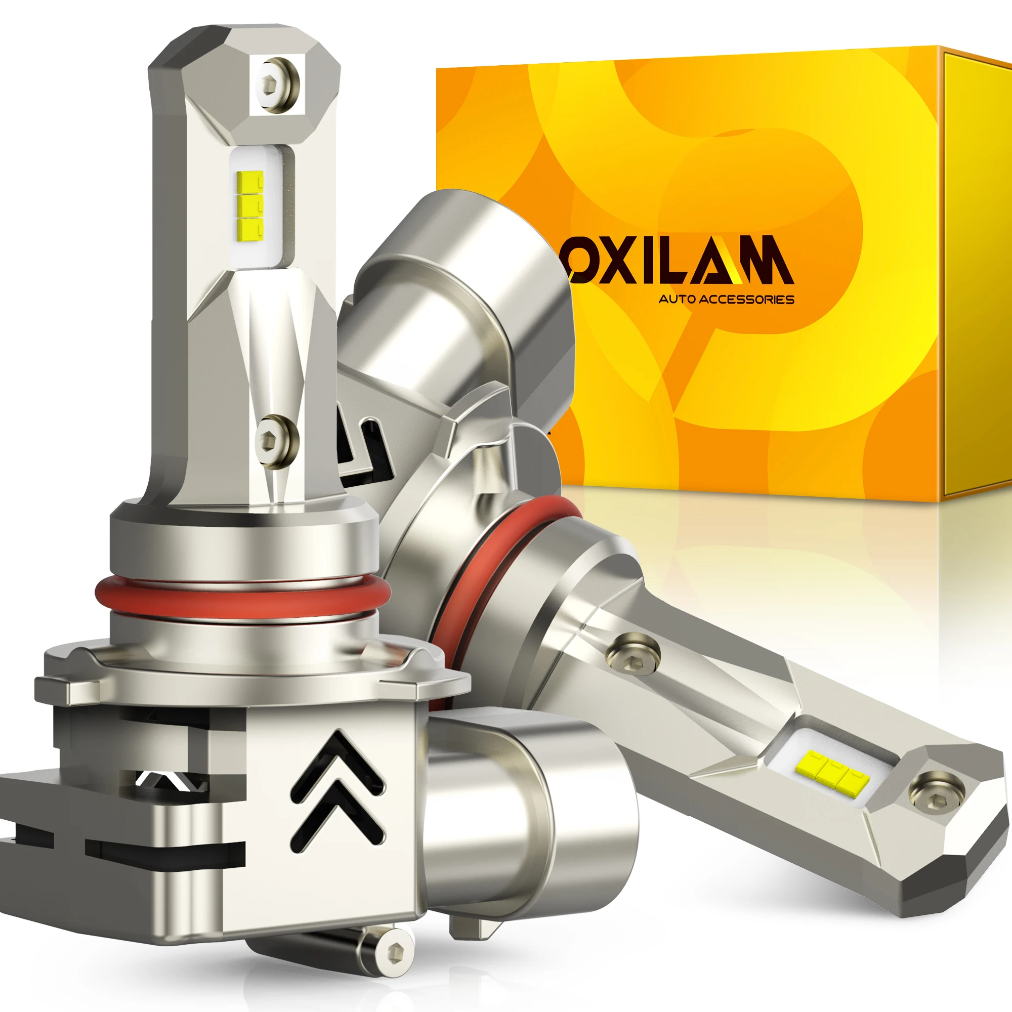 

OXILAM 2 шт. светодиодный 9005 HB3 H8 H9 H11 Canbus безошибочные фары для VW BMW Audi Ford Hyundai KIA Toyota Mazda Honda Renault Nissan