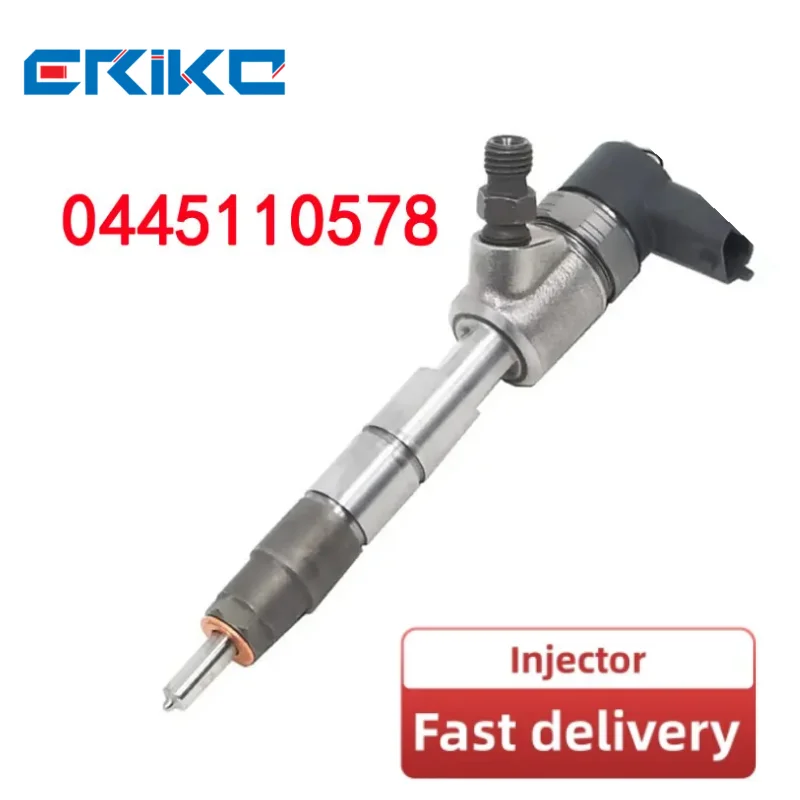 

0445110578 Common Rail Injector 0 445 110 578 Fuel Injection Sprayer for Bosch Injector Fiat Volvo 2,4 D5 AWD