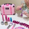 Kids Cosmetic Kit Toys Girls Real Makeup Kit Safe Non Toxic Princess Play Makeup Set Pretend Play Make Up Children Toys Gifts 1