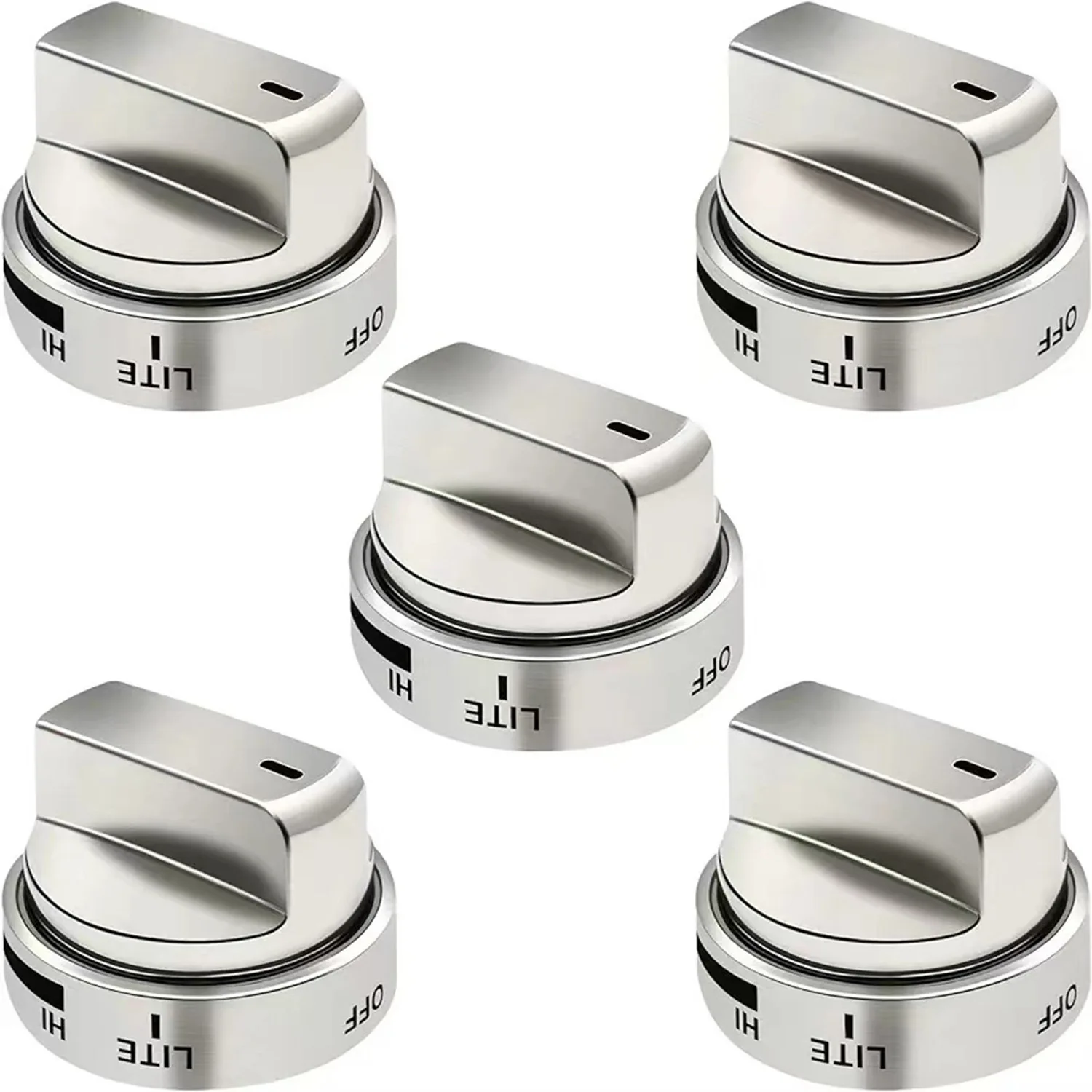 Oven Range Stove Knob Assembly Compatible with lg Universal Stove knobs Replacements AEZ73453509 AEZ72909008 AP566 New Updated