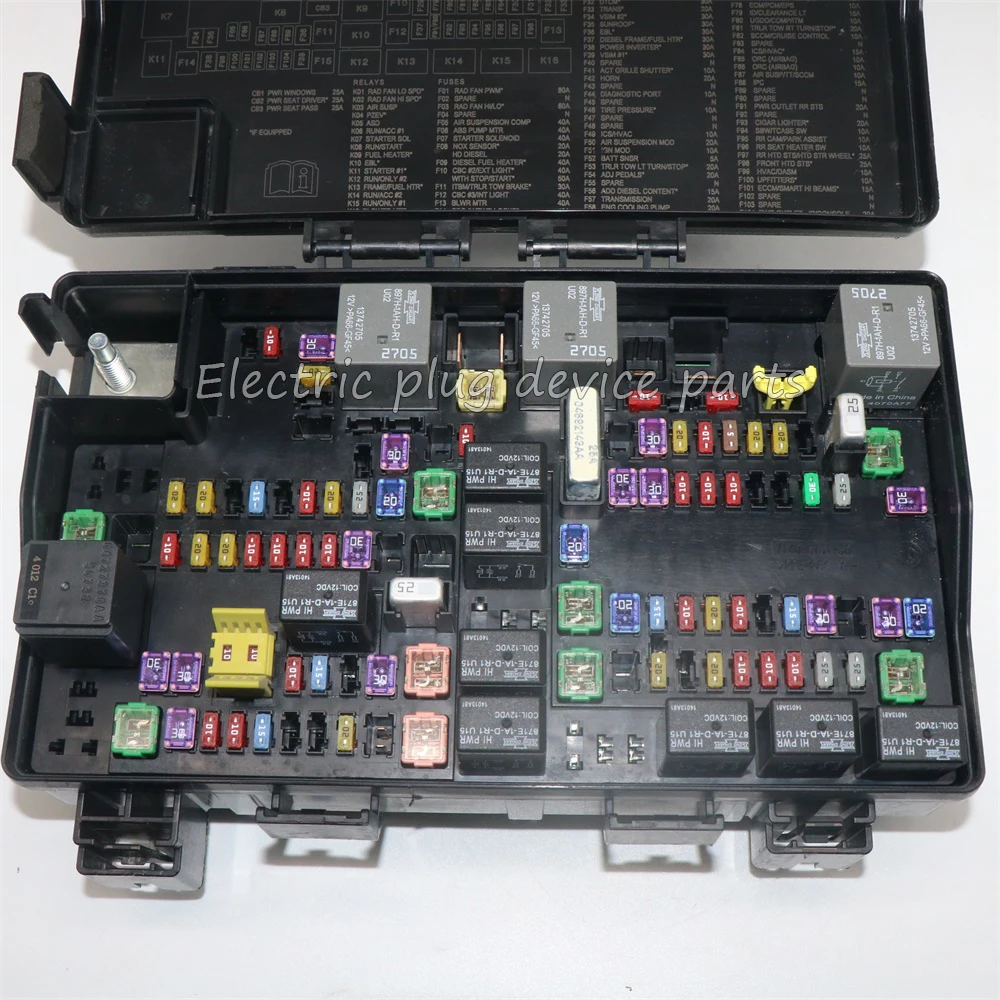Original 68199793AF 68199793AH 68199793AG Fuse Box Totally Integrated Power Module TIPM for RAM 2500 3500 4500 5500 2013 2014