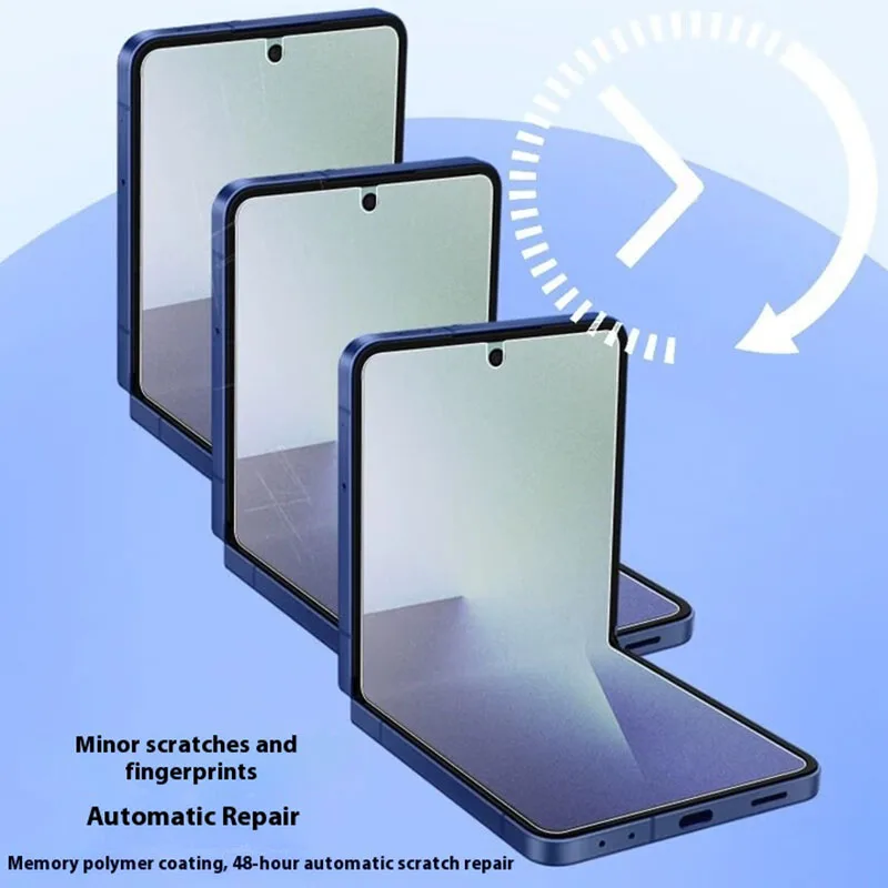 4-in-1 Matte Hydrogel Film Soft TPU Full Cover Screen Protector