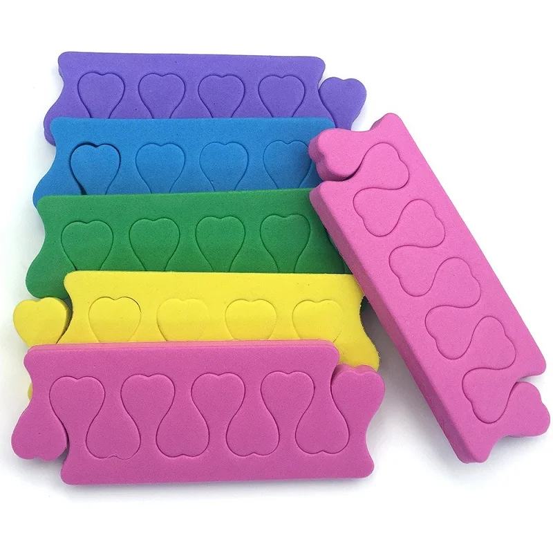 5/10 Pairs Pedicure Finger Separator Foot Fingers Separators Toe Correction Pedicure Accessories