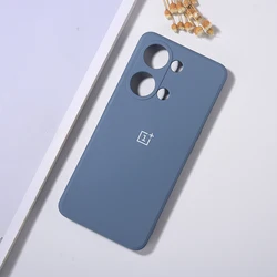 Luxury Shockproof Liquid Silicone Phone Case - Premium TPU Back Cover for Oneplus Nord3 (Grey)