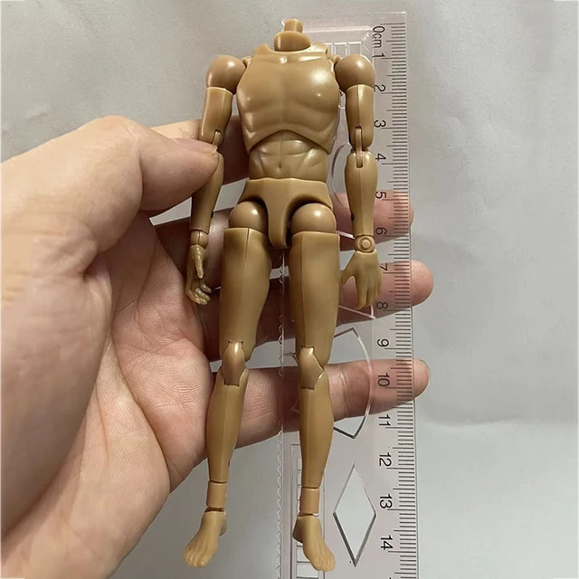 MCCToys 1/12 Scale Male Body Doll Narrow Shoulder Action Figure Model Set  6inch