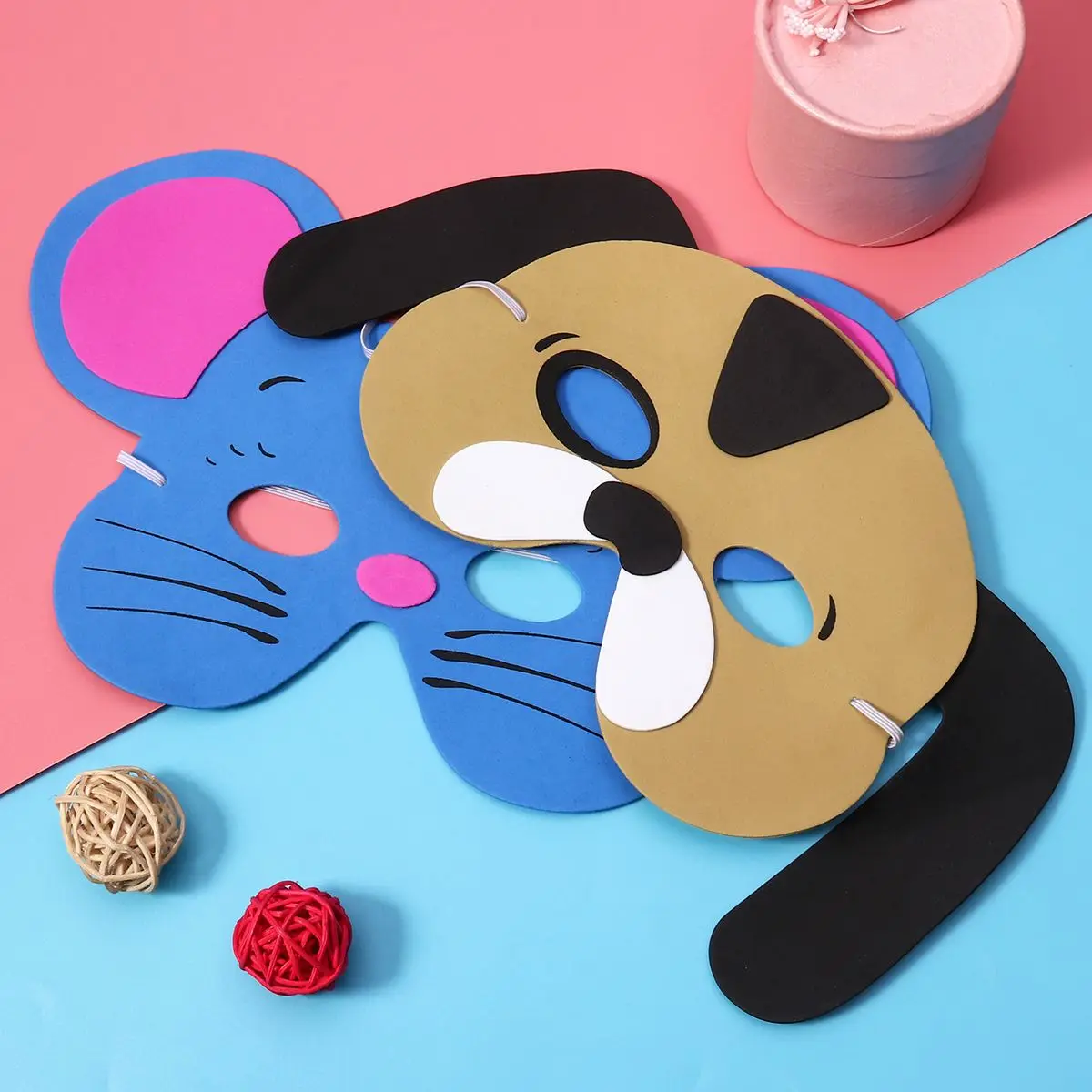 Party Face Mask Masquerade Ball Masks Animal Carnival Costume Facial Children Kids