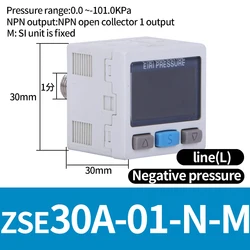 High - Precision Electronic Digital Display Pressure Switch (ZSE30A - 01 - N - M - L)