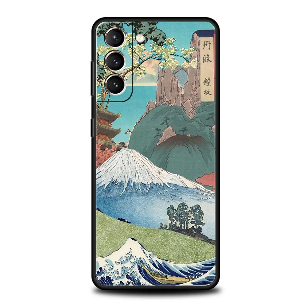 Japan Tokyo Osaka Kanagawa Label Soft TPU Phone Case