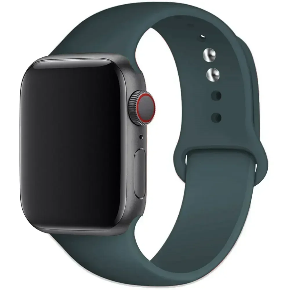 Premium Silicone Sport Band for Smartwatch - Vibrant & Durable Design for Everyday Wear