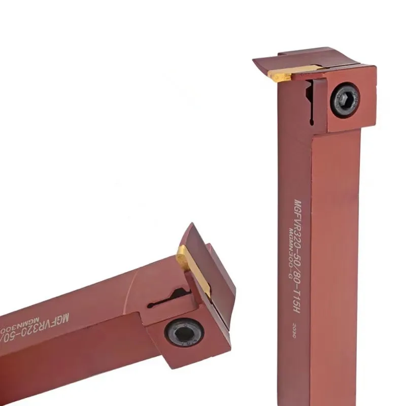 7-shaped face groove cutter MGFVR MGFVR320/MGFVR325 double head Processing range 24-400 carbide insert MGMN300 slotting tool