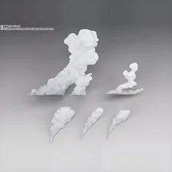 Dynamic Debris & Impact Set - 1/12 Scale Action Figure Accessories with Mist Effects (Cloud and mist)