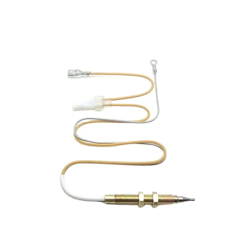 3Pcs LPG Gas Cooker Valve Body Assembly Flameout Protection Induction Needle Universal Accessories Double Thermocouple