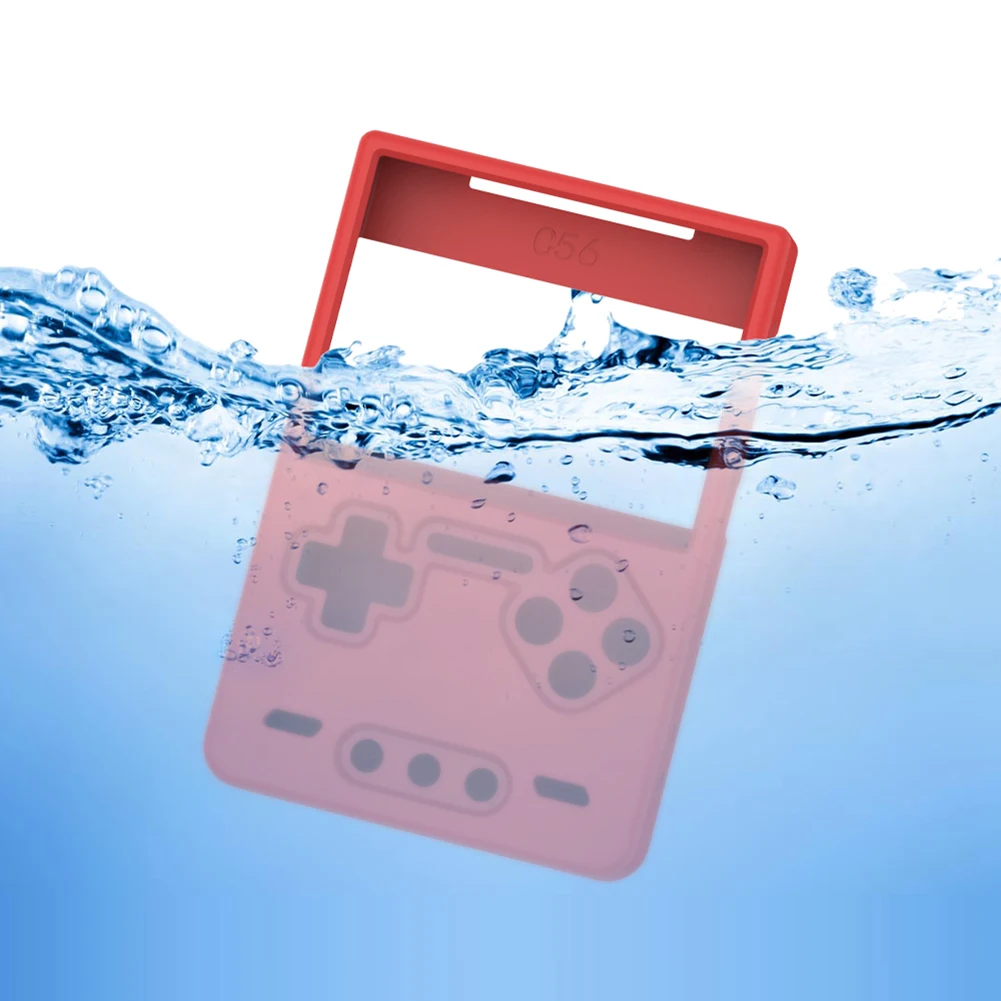 Silicone Protective Cover Shockproof Protective Case Anti-Scratch Protector Shell Sleeve for Trimui Brick Handheld Game Console