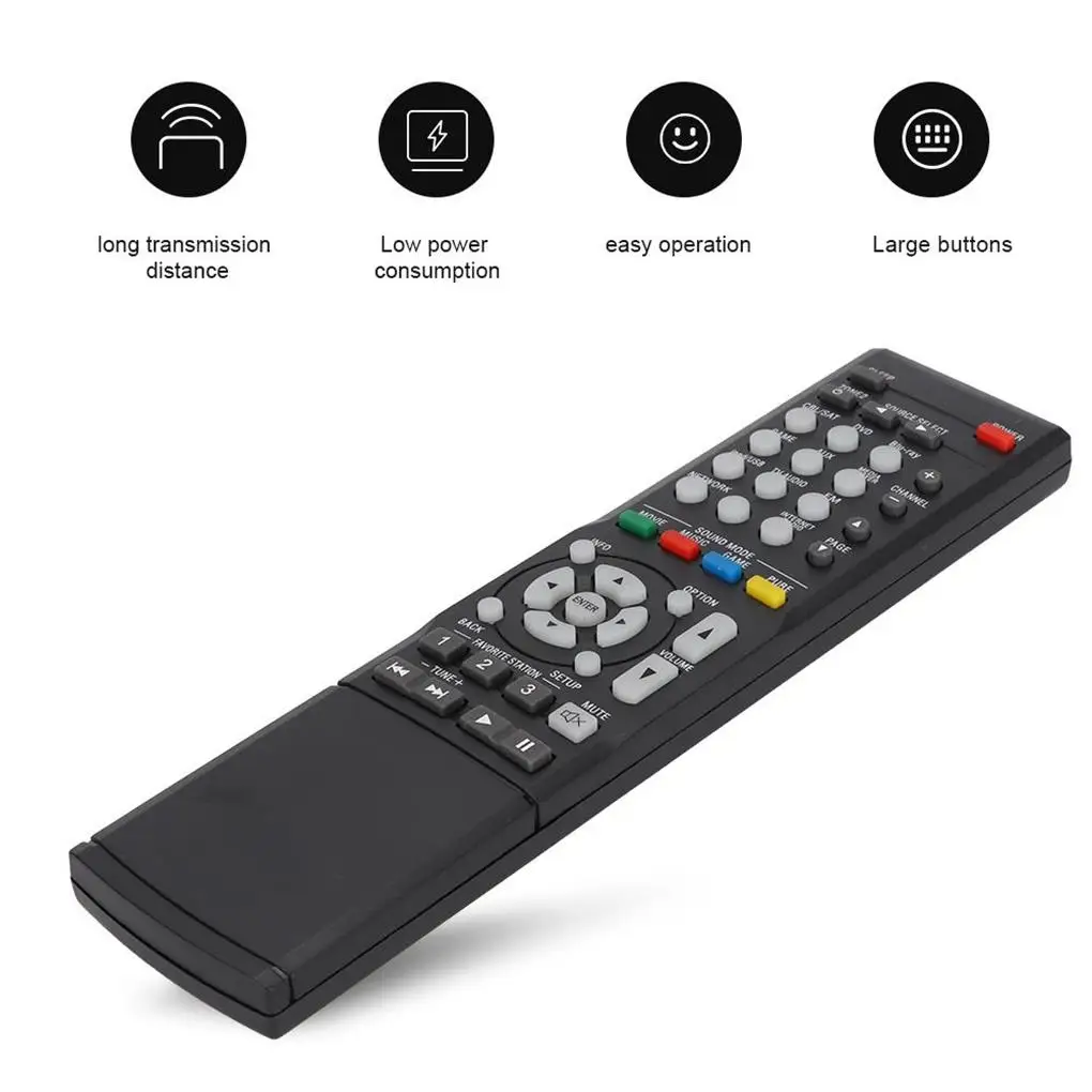

Power Amplifier Remote Control English Controller Button Receiver Replacing Part Electronic Controlling Device
