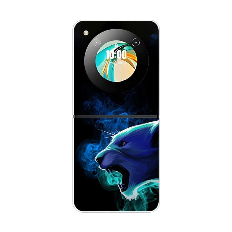 Soft Matte Silicone Back Cover with Fashion Painted Design