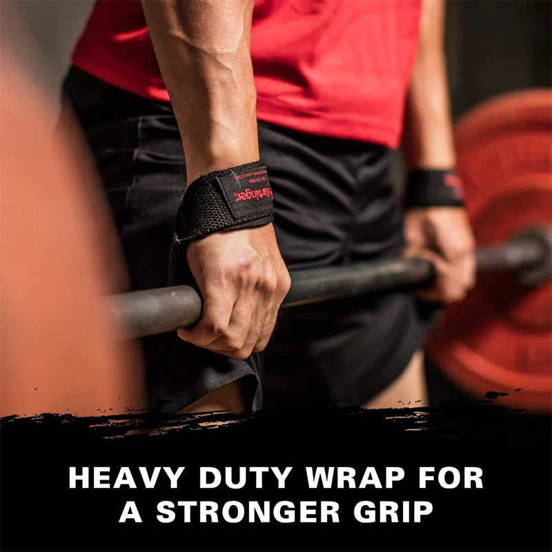 1pc Weightlifting Hand Belt Anti-Slip Sport Fitness Wrist Wraps Straps Gym  Support Lifting Grip Belt Fitness Bodybuilding
