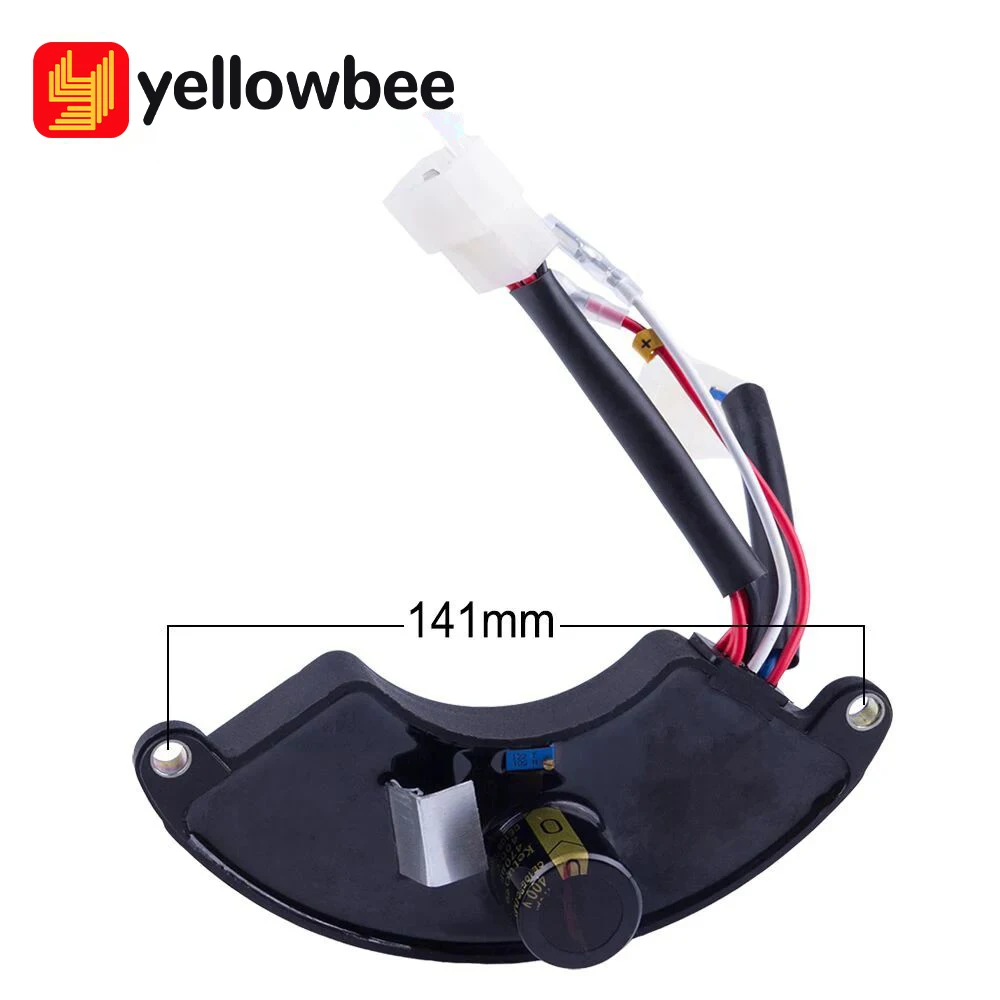 

Universal 5kw 6.5kw 8kwThree 3 Phase AVR Gasoline Generator Automatic Voltage Regulator Stabilizer For Alternator 400v 470uf