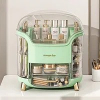 Multi Functional Makeup Storage Box Multi-Layer Desktop Transparent Dustproof Dressing Boxes Large Capacity Acrylic With Drawers 1