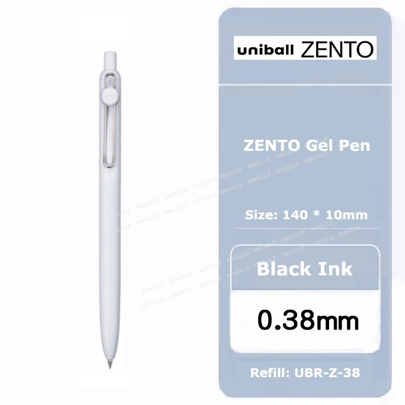 Eco-Friendly Water-Based Gel Pen with Stylish Barrel and Long-Lasting Grip
