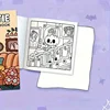 [Spooky Cutie Coloring Book] 1pc Cozy Hygge Spooky Cutie Adult Coloring Book - Relaxation with Adorable Creepy Creatures, Paper 6