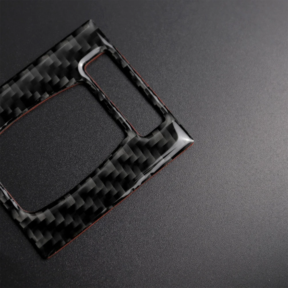 3 Stücke Carbon Fiber Auto Zentrale Steuerung Klimaanlage Steckdose Dekorative Aufkleber Autozubehör Für BMW 3er F30 3GT F34 – Detail 4